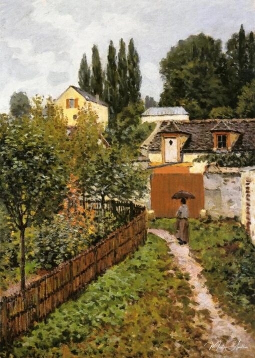 Caminho de Jardim em Louveciennes – Alfred Sisley Alfred Sisley Master Apollon