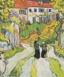 Caminho e escada em Auvers-sur-Oise – Van Gogh Vincent Van Gogh Master Apollon