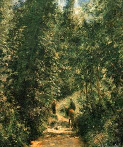 Caminho sob as árvores, verão – Camille Pissarro Camille Pissarro Master Apollon
