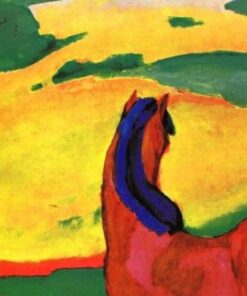 Cavalo em uma paisagem – Franz Marc Franz Marc Master Apollon