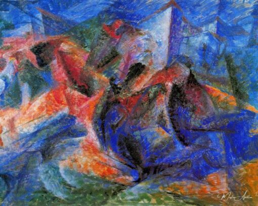Cavalos cavaleiros casas – Umberto Boccioni Umberto Boccioni Master Apollon