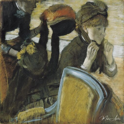 Chez le modiste – Edgar Degas: No Modista – Edgar Degas Edgar Degas Master Apollon 2