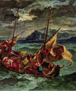 Cristo sobre o Mar da Galileia – Eugène Delacroix Eugène Delacroix Master Apollon