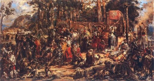 Cristianização da Lituânia A D 1387 – Jan Matejko Jan Matejko Master Apollon