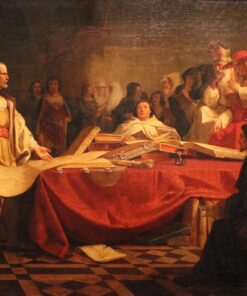 Cristóvão Colombo diante do conselho de Salamanca – Emanuel Leutze Emanuel Leutze Master Apollon