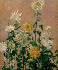 Crisântemo branco e amarelo – Caillebotte Gustave Caillebotte Master Apollon