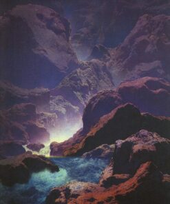 Clair de lune – Maxfield Parrish em português brasileiro é “Clair de Lune – Maxfield Parrish Maxfield Parrish Master Apollon