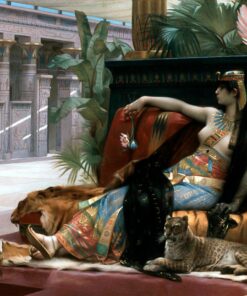 Cléopâtre experimentando venenos em condenados à morte – Alexandre Cabanel Alexandre Cabanel Master Apollon