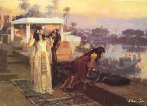Cléopâtre nas terraços de Filé – Frederick Arthur Bridgman Frederick Arthur Bridgman Master Apollon
