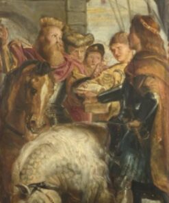 Clothar reis e Dagoberto litígio com um arauto do imperador Maurício – Peter Paul Rubens Peter Paul Rubens Master Apollon