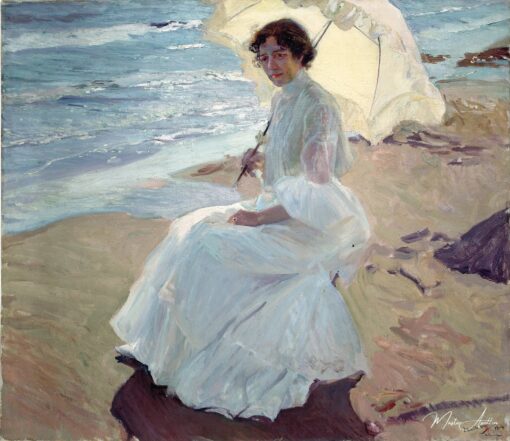 Clotilde na praia – Sorolla Joaquín Sorolla Master Apollon 2
