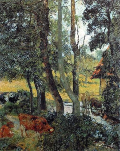 Canto de um lago – Paul Gauguin Paul Gauguin Master Apollon