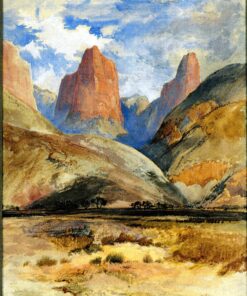 Colburn’s Butte, sul de Utah – Thomas Moran Thomas Moran Master Apollon