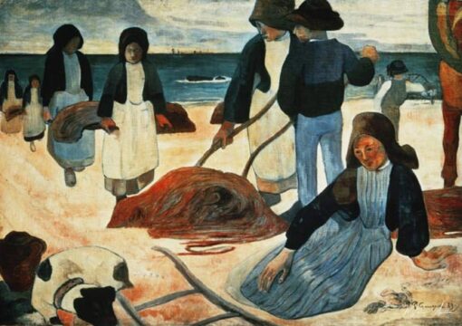 Coletor de Algas Breton – Paul Gauguin Paul Gauguin Master Apollon