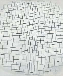 Composição 10 em preto e branco – Mondrian Piet Mondrian Master Apollon