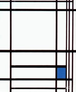 Composição com azul – Mondrian Piet Mondrian Master Apollon