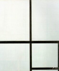 Composição com Amarelo – Mondrian Piet Mondrian Master Apollon