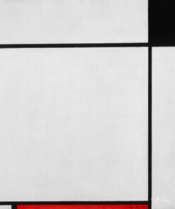 Composição com preto, vermelho e cinza – Mondrian Piet Mondrian Master Apollon