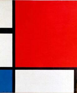 Composição com vermelho, azul e amarelo – Mondrian Piet Mondrian Master Apollon
