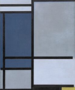 Composição com vermelho, azul, preto, amarelo e cinza – Mondrian Piet Mondrian Master Apollon