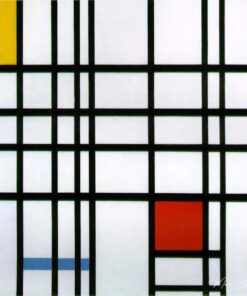 Composição com vermelho, amarelo e azul – Mondrian Piet Mondrian Master Apollon