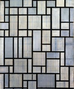 Composição com a grade 2 – Mondrian Piet Mondrian Master Apollon