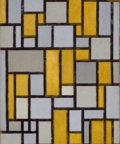 Composição com a grade – Mondrian Piet Mondrian Master Apollon