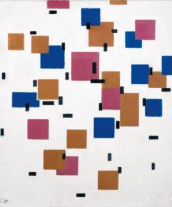 Composição em Cores A – Mondrian Piet Mondrian Master Apollon