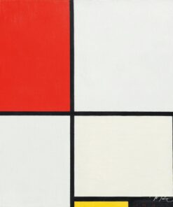 Composição III com vermelho, azul, amarelo e preto – Mondrian Piet Mondrian Master Apollon