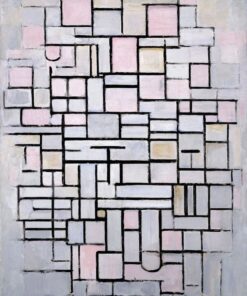 Composição n°IV ou composição 6 – Mondrian Piet Mondrian Master Apollon 2
