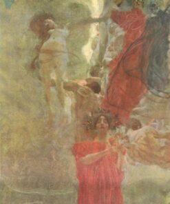 Concepção de composição pintada à medicina – Gustav Klimt Gustav Klimt Master Apollon