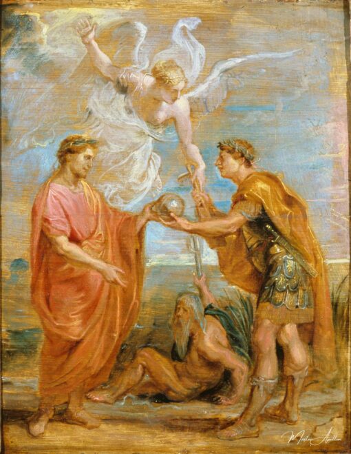 Constance nomeia Constantin como seu sucessor – Peter Paul Rubens Peter Paul Rubens Master Apollon 2