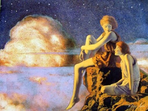 Contentamento – Maxfield Parrish Maxfield Parrish Master Apollon 2