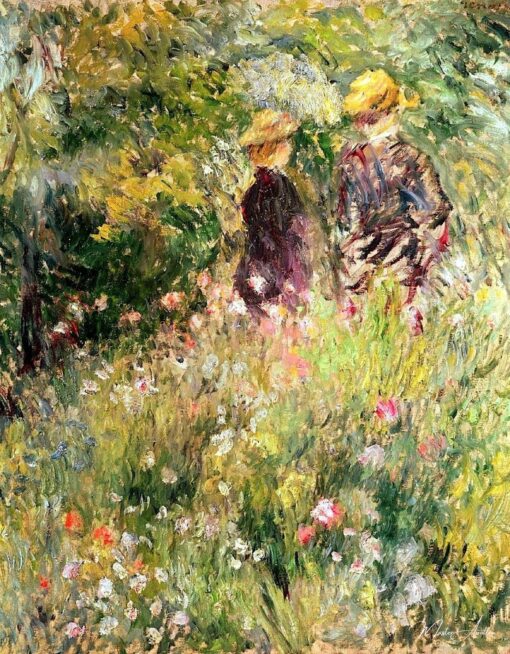 Conversa em um Jardim de Rosas – Pierre-Auguste Renoir Pierre-Auguste Renoir Master Apollon 2