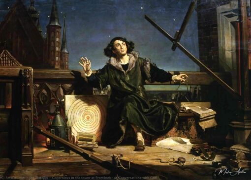 Copérnico na torre de Frombork – Jan Matejko Jan Matejko Master Apollon