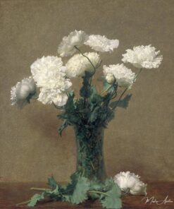 Coquelicots – Henri Fantin-Latour Henri Fantin-Latour Master Apollon