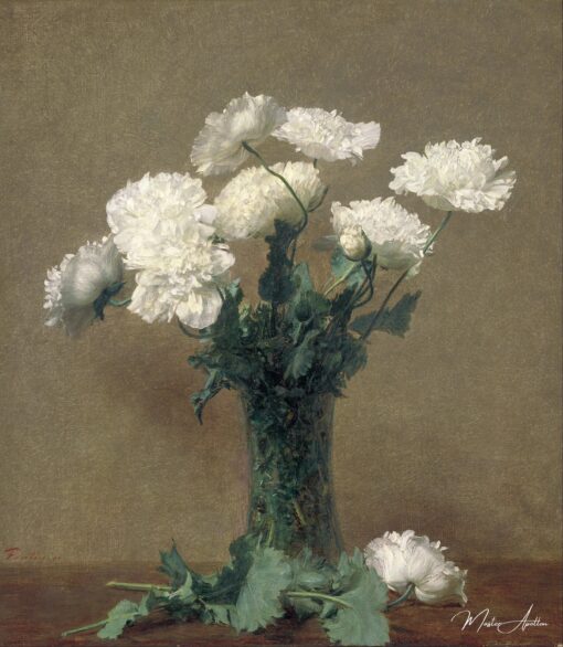 Coquelicots – Henri Fantin-Latour Henri Fantin-Latour Master Apollon