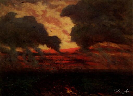 Corvos, noite de tempestade – Jules Breton Jules Breton Master Apollon 2