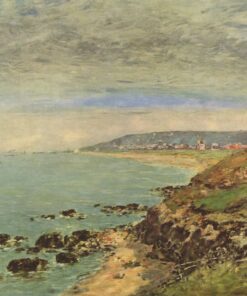 Côte atlântica perto de Benerville – Eugène Boudin Eugène Boudin Master Apollon