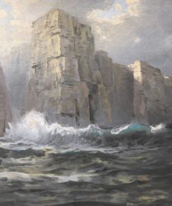 Côte rochosa (provavelmente Cornualha) – William Trost Richards William Trost Richards Master Apollon