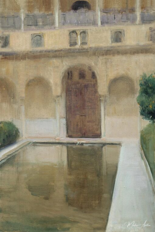Cour de la piscina, Granada – Sorolla Joaquín Sorolla Master Apollon 2