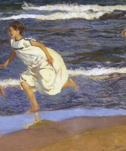 Correr ao longo da praia – Sorolla Joaquín Sorolla Master Apollon