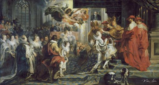 Coroação de Maria de Médici em 13 de maio de 1610 – Peter Paul Rubens Peter Paul Rubens Master Apollon 2