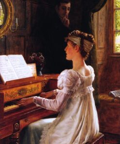 Courtiser, 1903 – Edmund Leighton: “Cortejar, 1903 – Edmund Leighton Edmund Leighton Master Apollon