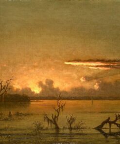 Crepúsculo sobre o rio St. Johns – Martin Johnson Heade Martin Johnson Heade Master Apollon