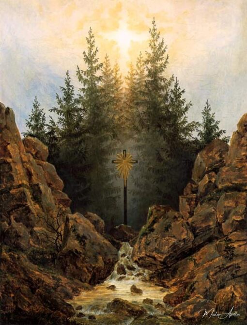 Cruz na Floresta – Caspar David Friedrich Caspar David Friedrich Master Apollon