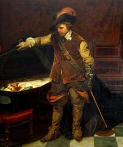 Cromwell e o cadáver de Carlos I – Paul Delaroche Paul Delaroche Master Apollon