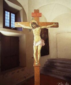 Crucifixo (tempera sobre madeira) – Sandro Botticelli Sandro Botticelli Master Apollon
