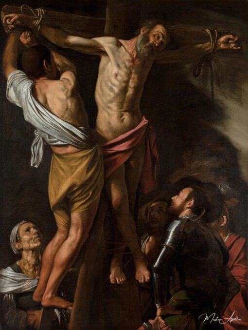 Crucificação de André – Caravaggio Caravaggio Master Apollon