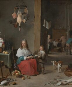 Cozinha – David Teniers, o Jovem David Teniers, o Jovem Master Apollon